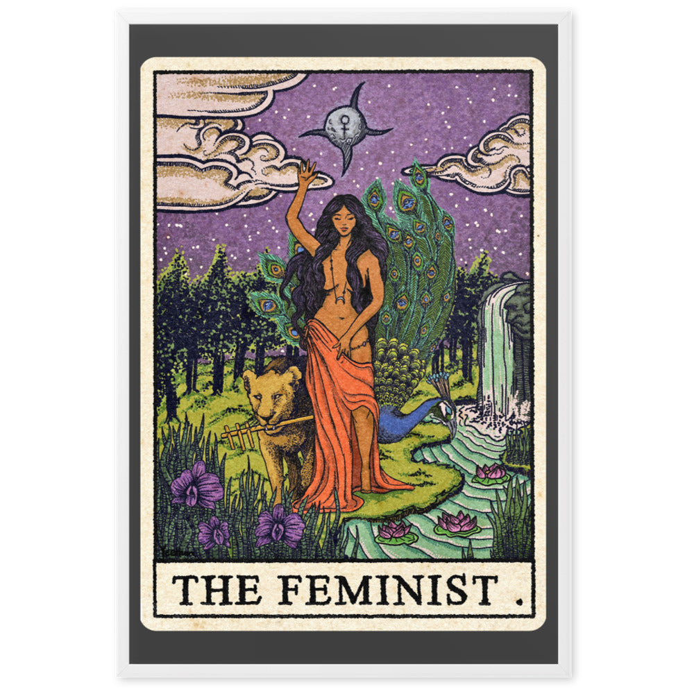 "The Feminist" Framed Premium Matte Poster