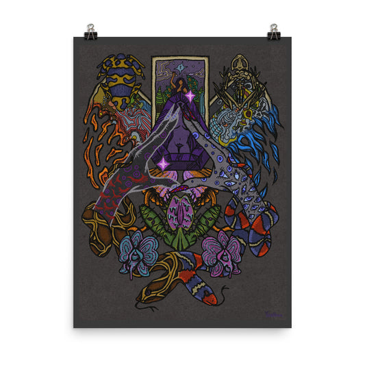 "The Feminine  Mystique" Grey Premium Matte Posters
