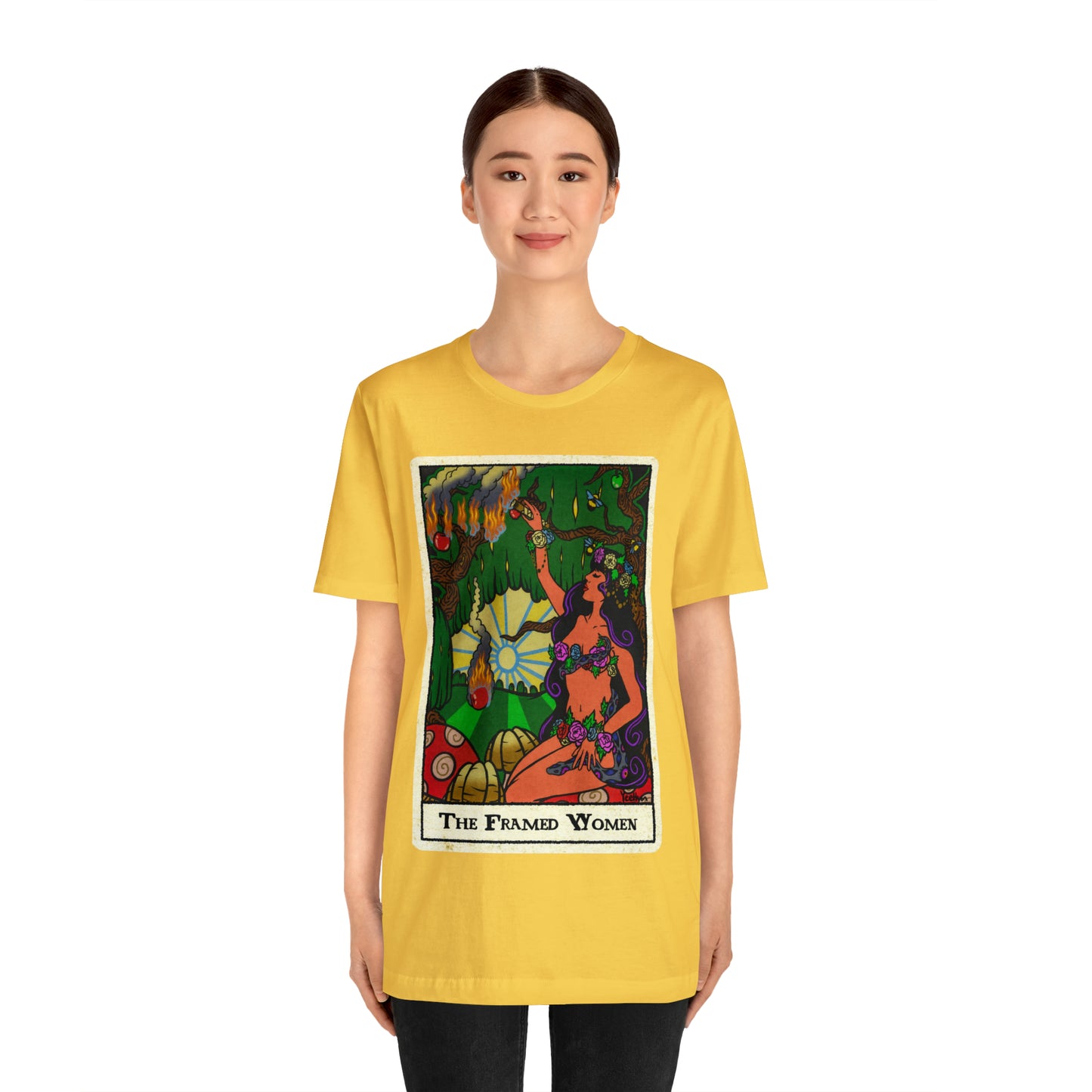 The Framed Woman Unisex Jersey Short Sleeve Tee