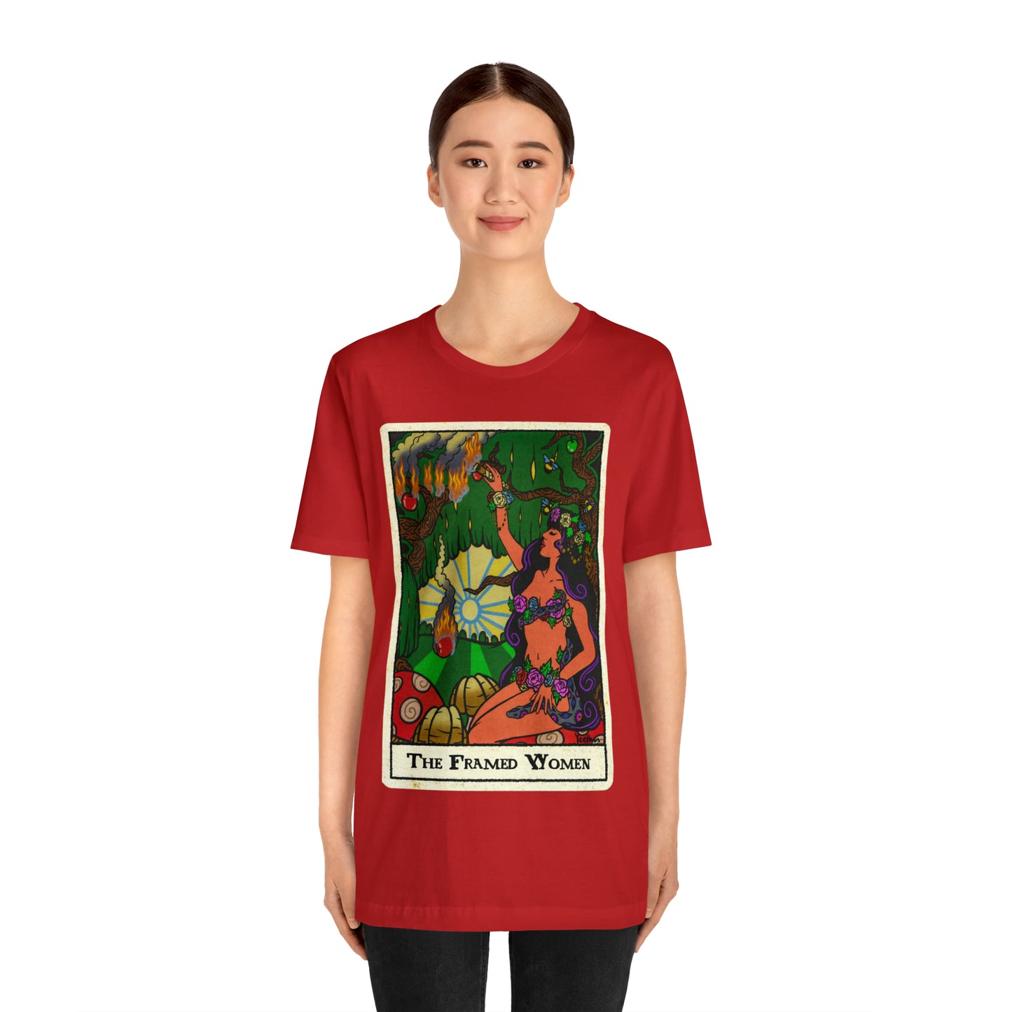 The Framed Woman Unisex Jersey Short Sleeve Tee