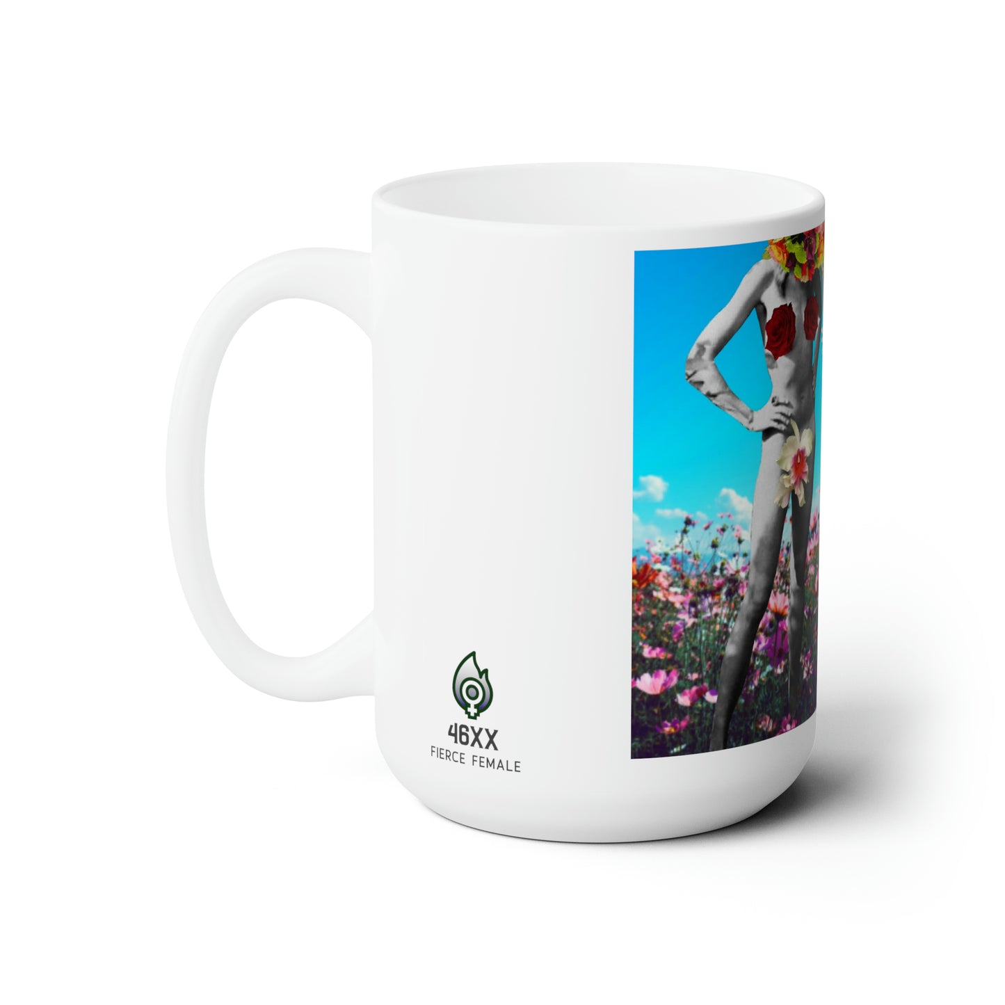 "Flower Girls" Ceramic 15oz Mug