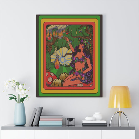 "The Framed Woman" - Exclusive Canvas Art