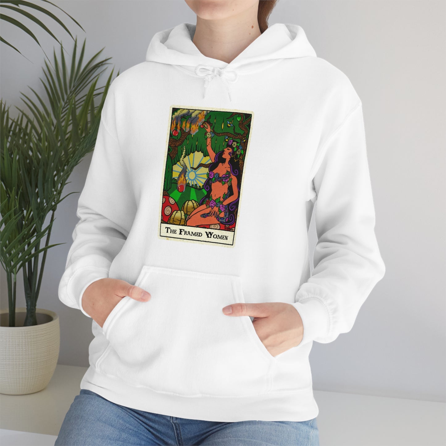 The Framed Women Unisex Heavy Blend™ Hooded Sweatshirt