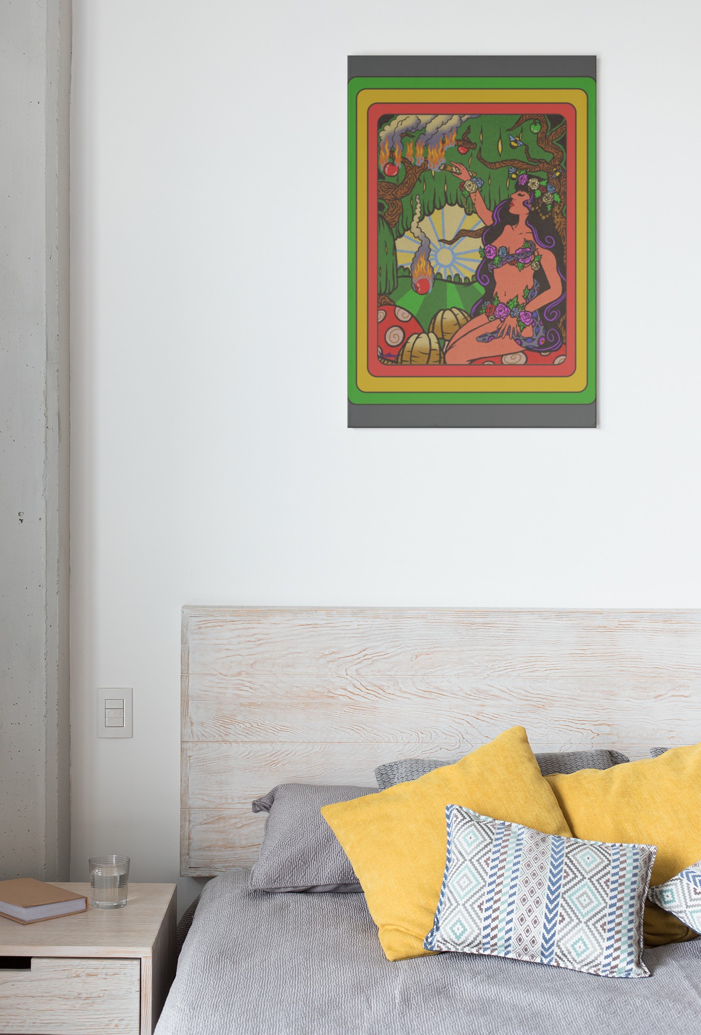 "The Framed Woman" - Exclusive Canvas Art