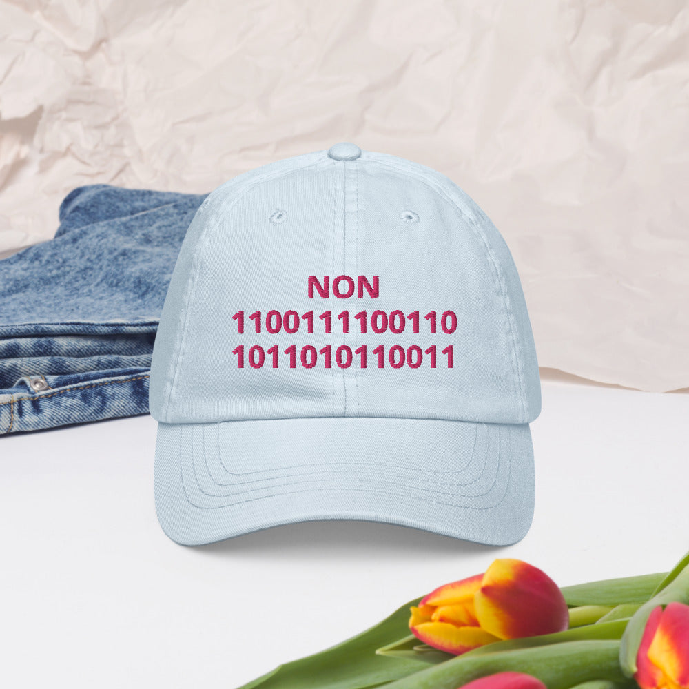 NON Binary Pastel baseball hat