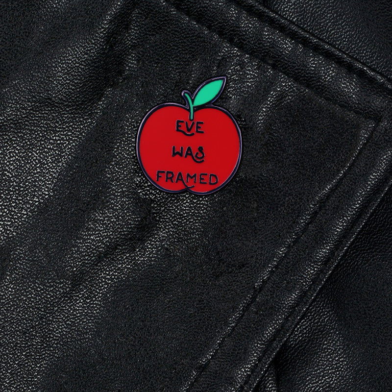 "Eve Was Framed" Pro Feminist Enamel Pin